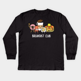 Breakfast Club Parody Kids Long Sleeve T-Shirt